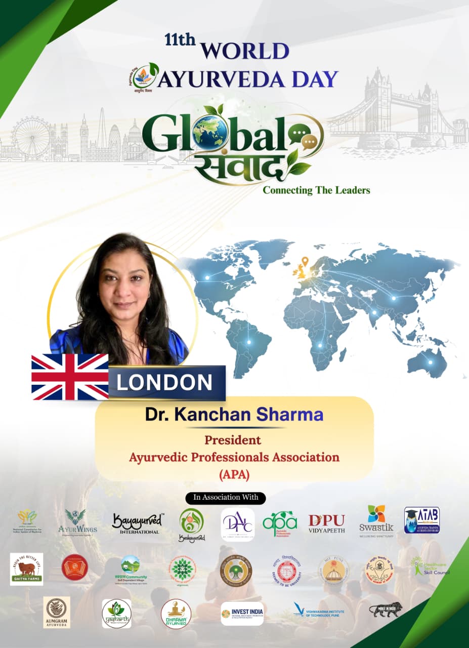 Dr. Kanchan Sharma — President, Ayurvedic Professionals Association