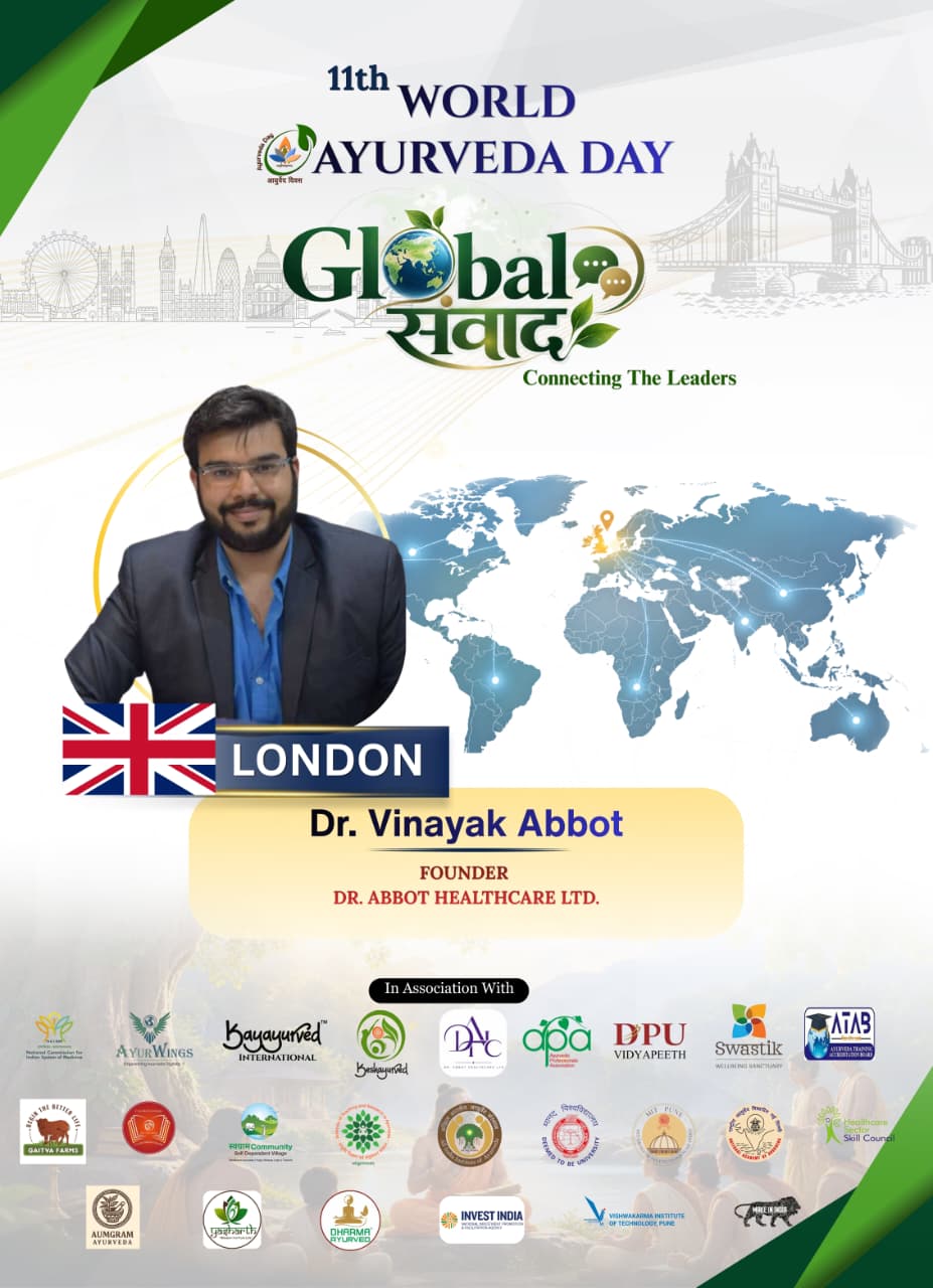 Dr. Vinayak Abbot — London Representative, Dr. Abbot Healthcare Ltd.